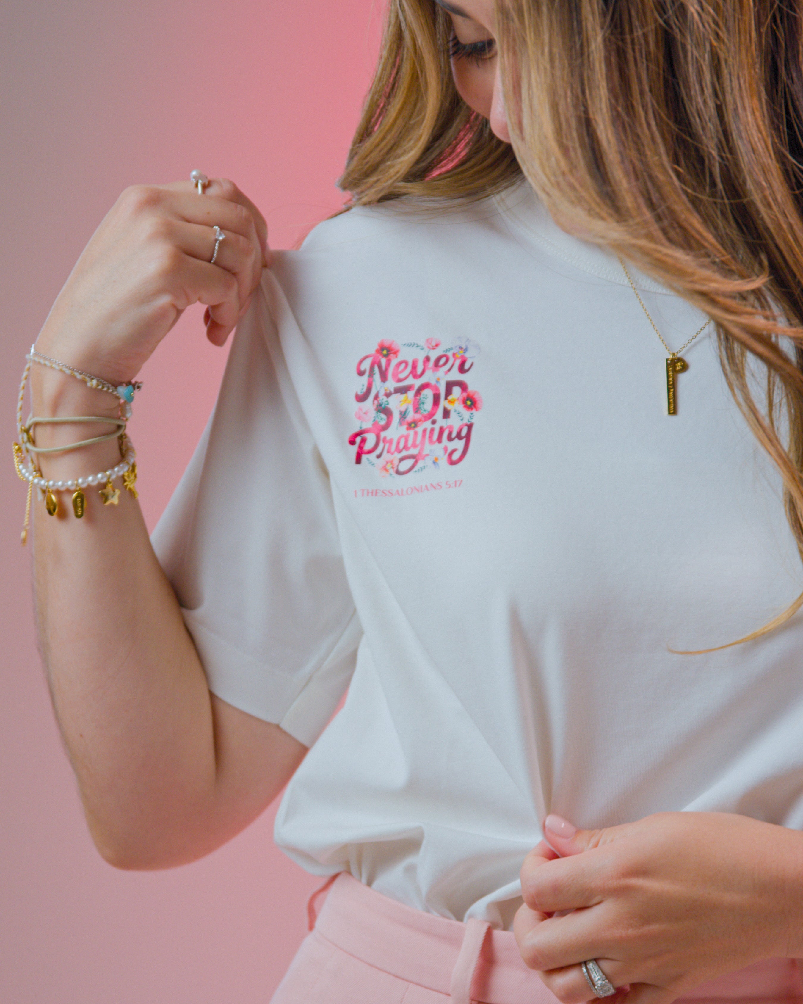Never Stop Praying | Signature Fabric
