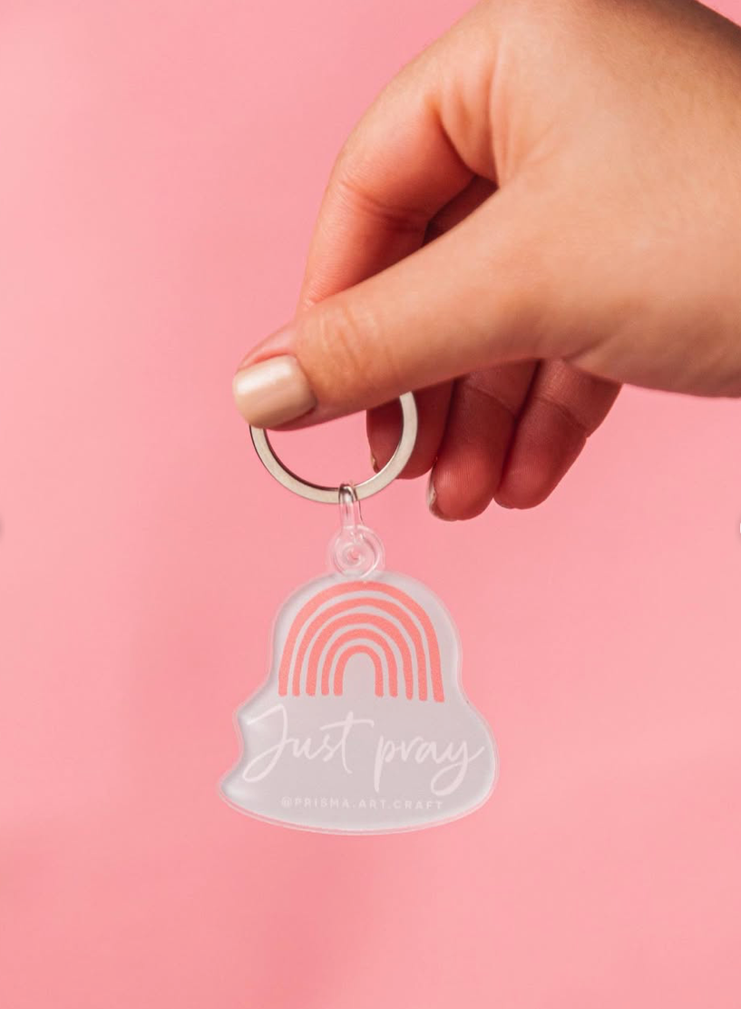 Just pray | Keychain