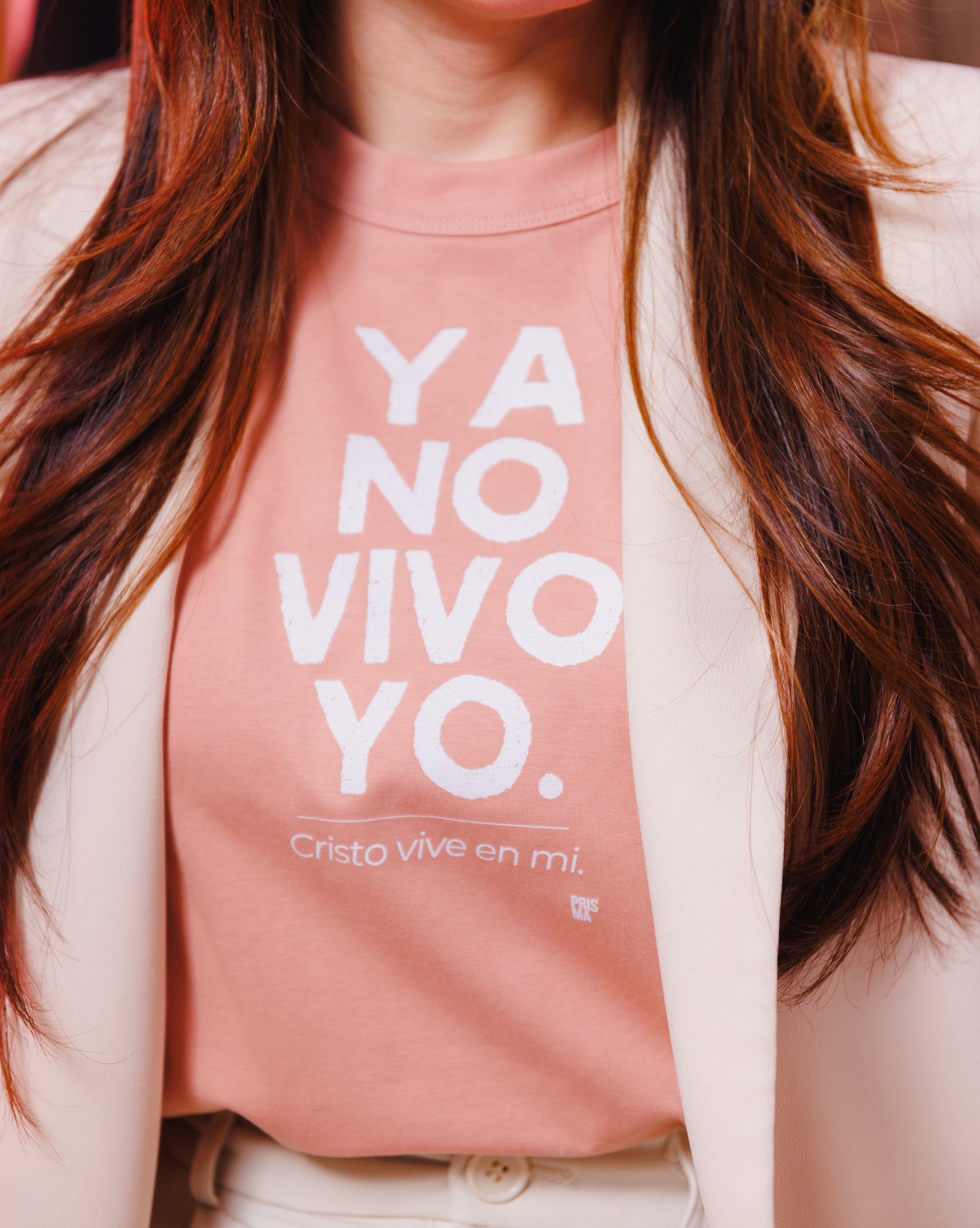 Ya no vivo yo, Cristo vive en mi | Signature Fabric
