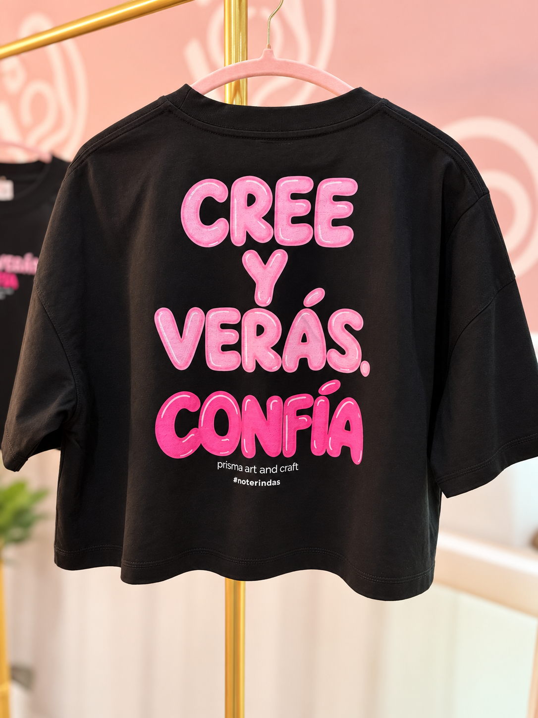 Cree y verás. Confía | Crop Signature Fabric