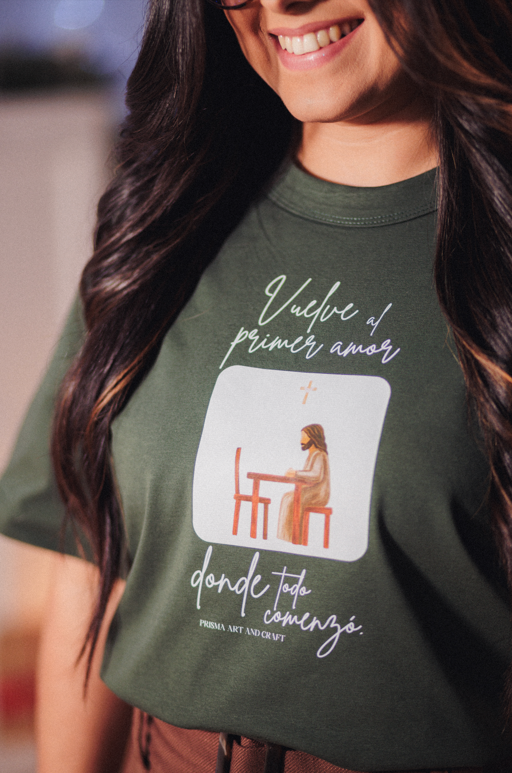 Jesús en la mesa | Signature Fabric